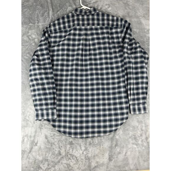 Polo Ralph Lauren men’s Custom Fit Button Down Flannel Shirt Size Large Plaid - Picture 4 of 9